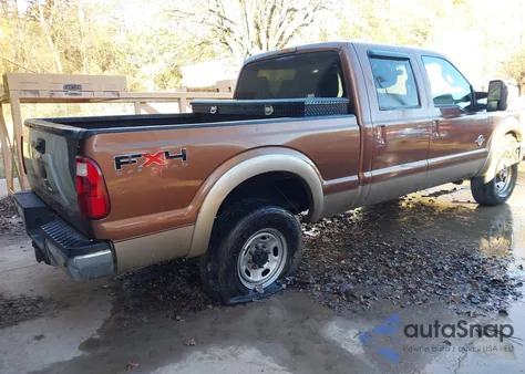 2011 Ford F-250 Lariat from USA, damaged, VIN 1FT7W2BT5BEA72821